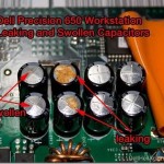 Bulged and failing capacitors